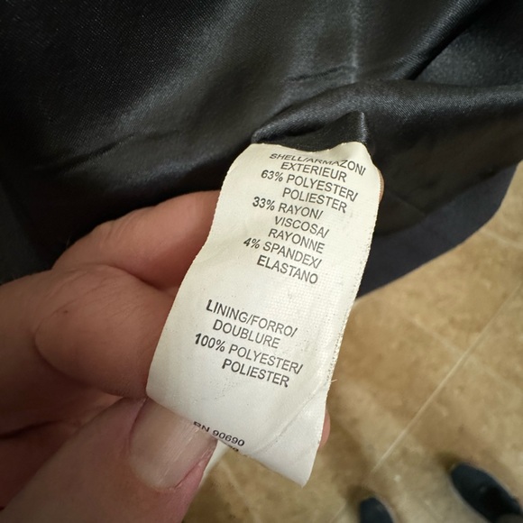 Retro High End Mac & Jack Women’s XS Green Trench Coat Jacket MINTY - Picture 4 of 5